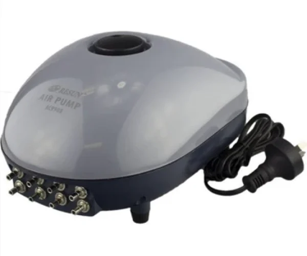 RESUN AC9908 AQUARIUM AIR PUMP 8 EIGHT OUTLET